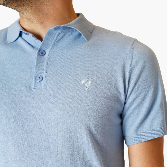 Heren Polo Hessum - Ochtendblauw