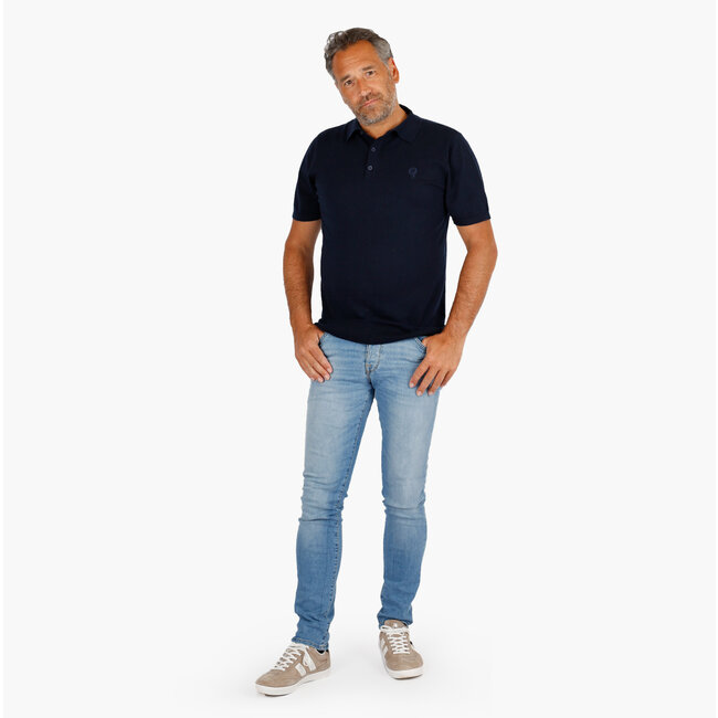 Men's Polo Hessum - Dark Blue