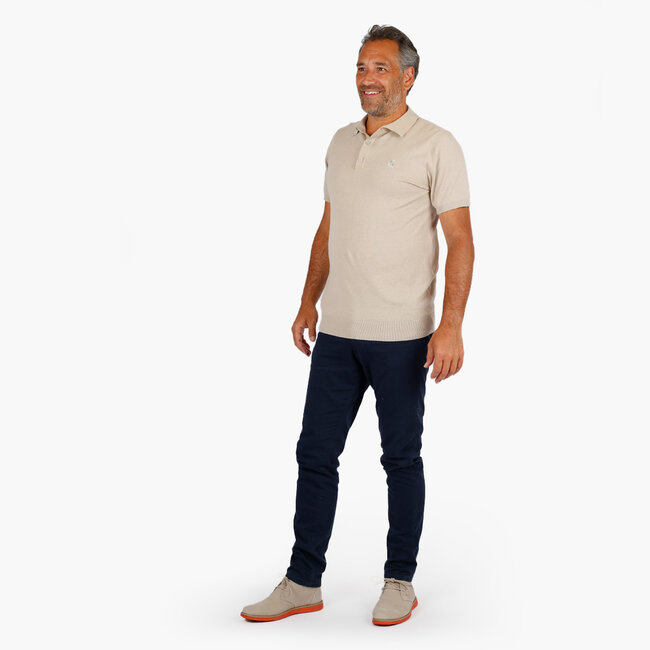 Men's Polo Hessum - Light Beige