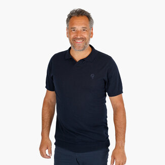 Q1905 Men's Polo Enter - Dark Blue