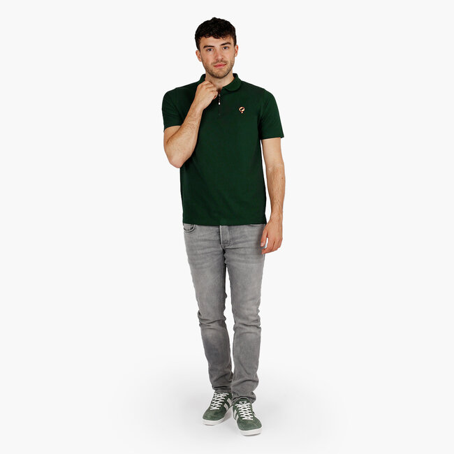 Men's Polo Zuidland - Dark Grass Green