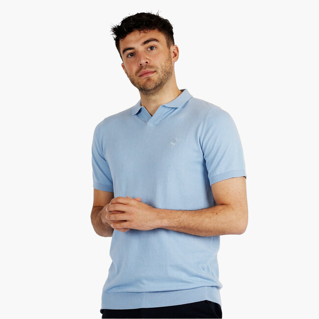 Q1905 Men's Polo Enter - Morning Blue