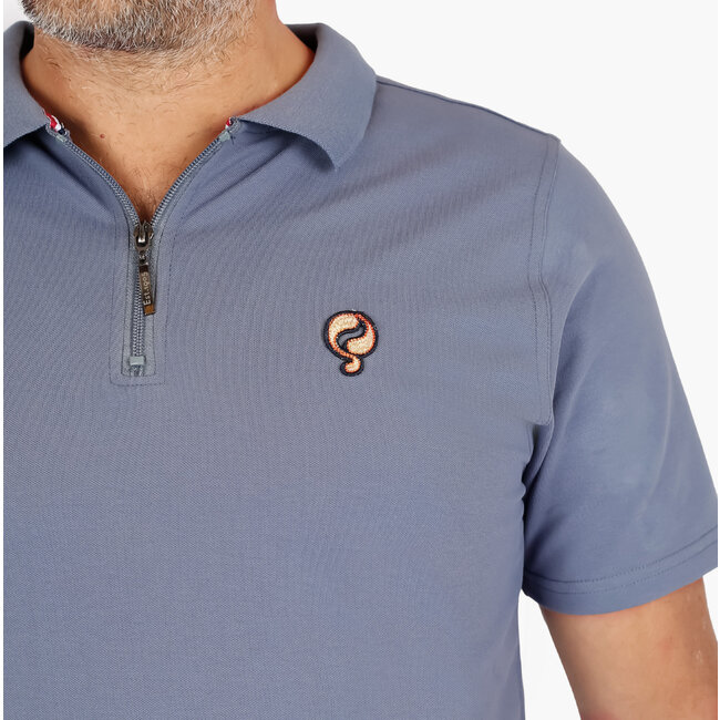 Men's Polo Zuidland - Denim Blue