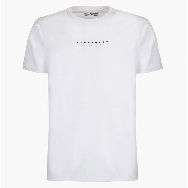 Heren T-Shirt Exloo - Wit