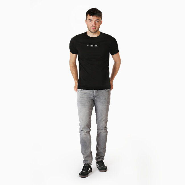 Heren T-Shirt Exloo - Zwart