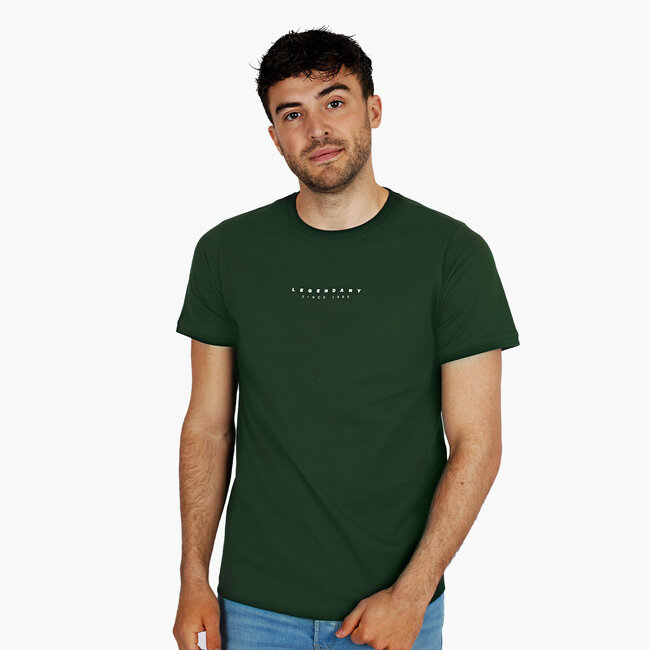 Heren T-Shirt Exloo - Donkergroen