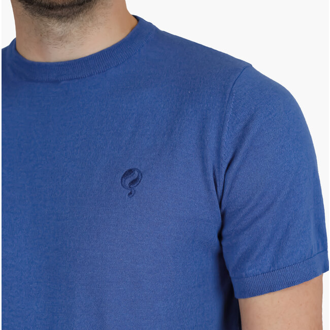 Men's T-Shirt Maurik - Evening Blue Melange