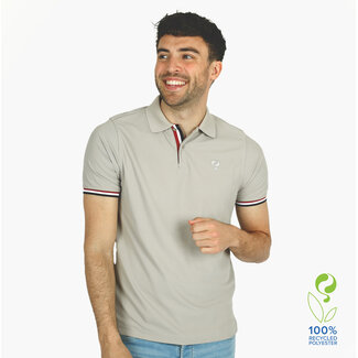 Q1905 Men's Polo Matchplay - Aluminium/Lightgrey