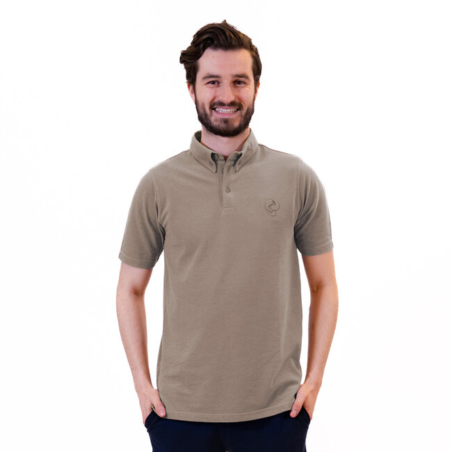 Heren Polo Oosterwijk - Lichtbruin