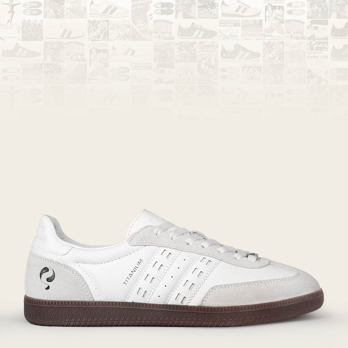 2 voor 149 | Heren Sneaker Titanium | Wit Wit