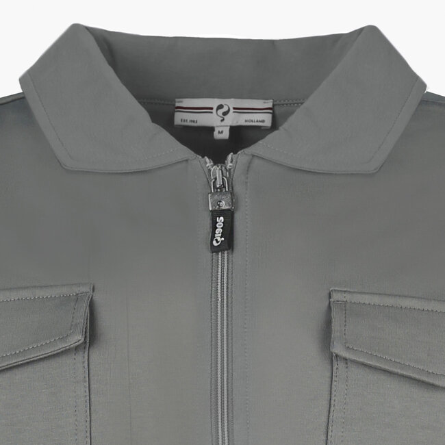 Heren Overshirt Hattem - Zacht Grijsgroen