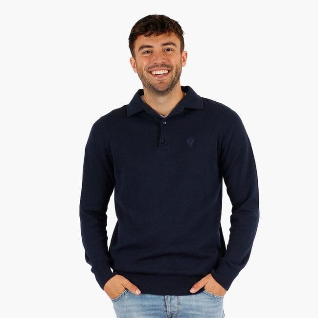 Q1905 Men's Pullover Casteren - Darkblue