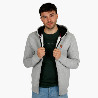 Q1905 Heren Vest Velp - Midden Grijs Melange