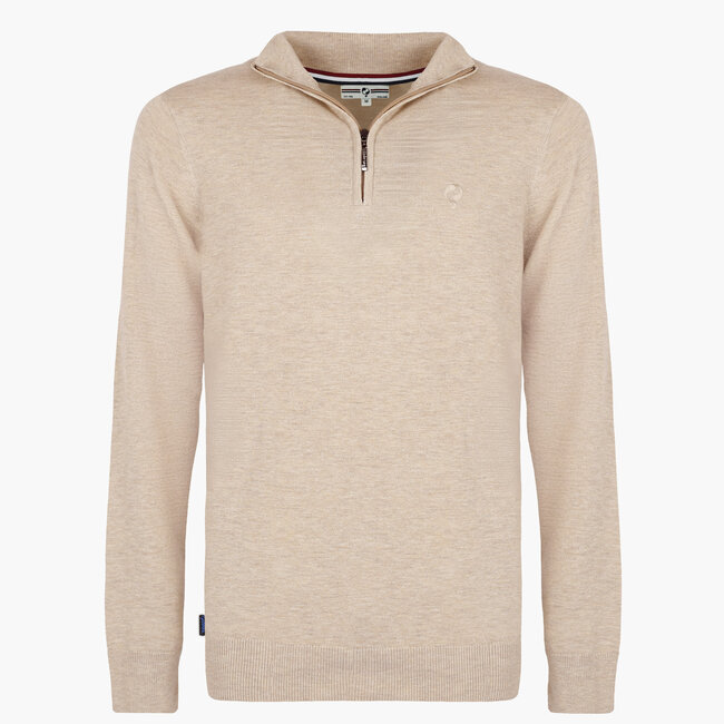 Men's Sweater Kralingen - Light Taupe Melange