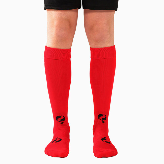 Evergreen Football Socks - Red/Black | Comfortable Football Socks