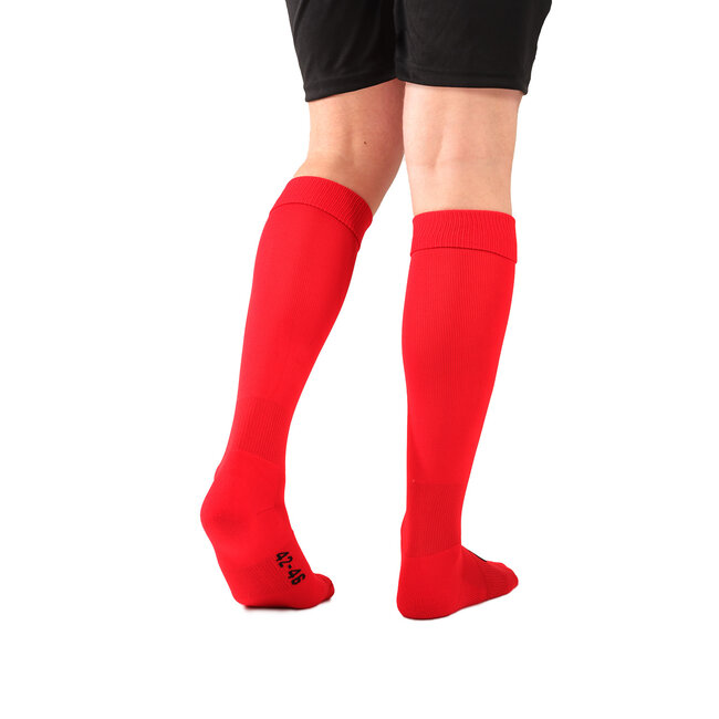 Evergreen Football Socks - Red/Black | Comfortable Football Socks