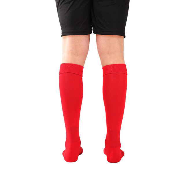 Evergreen Football Socks - Red/Black | Comfortable Football Socks