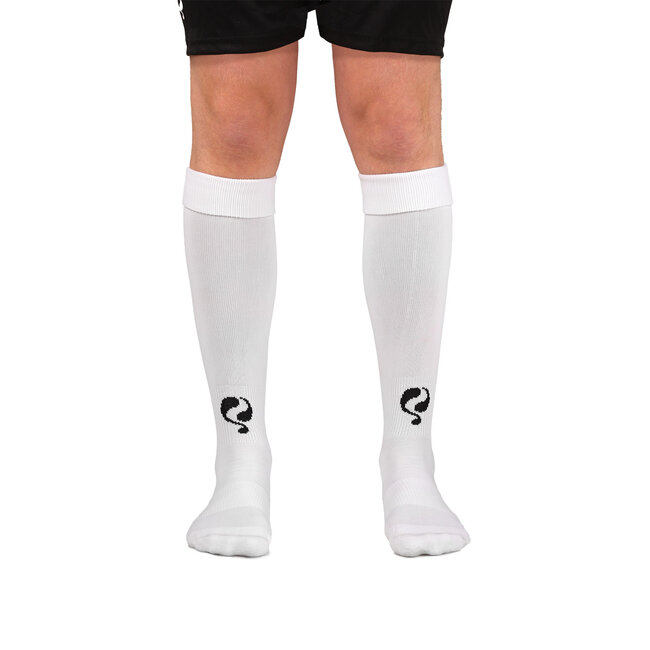 Q1905 Evergreen Voetbalsokken - Wit/Zwart