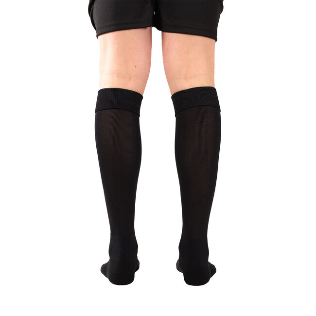 Q1905 Evergreen Voetbalsokken - Zwart/Wit