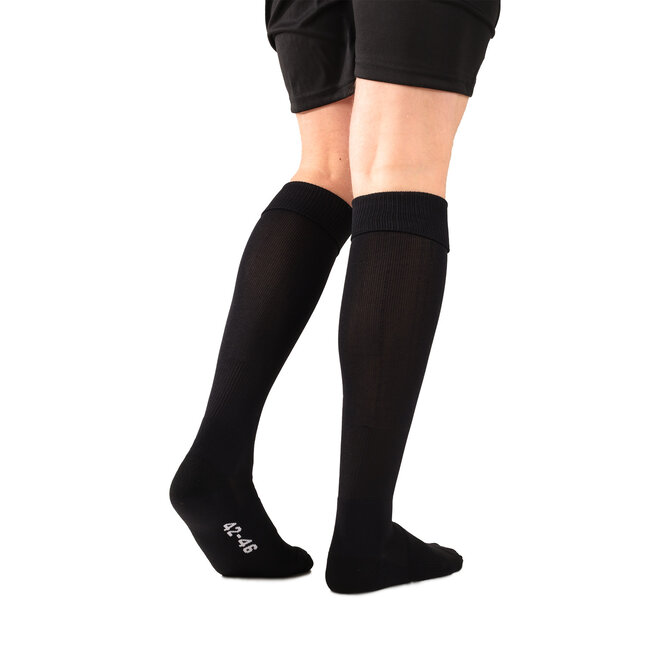 Q1905 Evergreen Voetbalsokken - Zwart/Wit