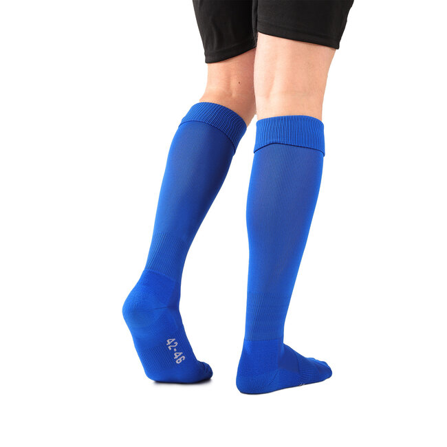 Evergreen Football Socks - Blue/White | Comfortable Football Socks