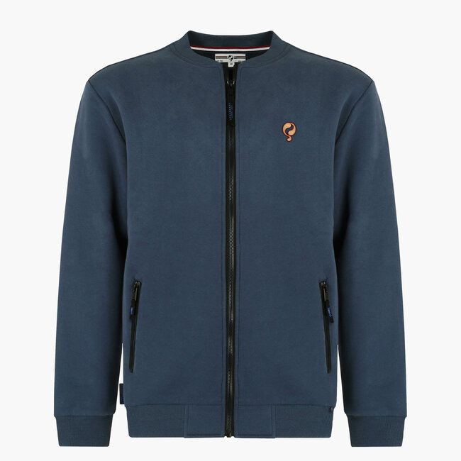 Heren Vest Landgraaf DLX  - Denimblauw Marine