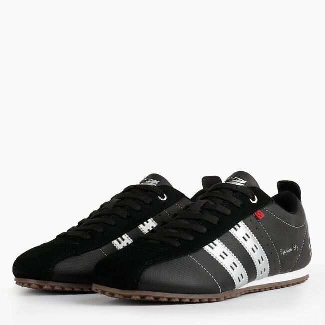 Heren Sneaker Typhoon SP - Zwart/Zilver/Rood