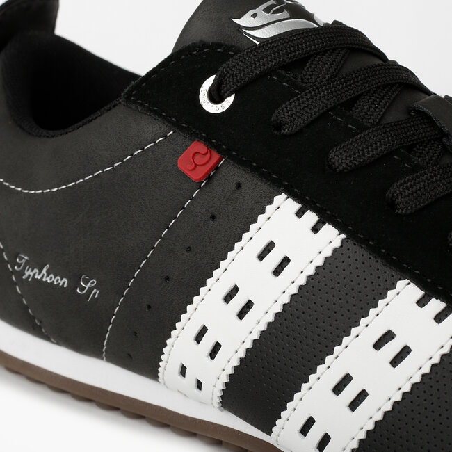 Heren Sneaker Typhoon SP - Zwart/Wit/Rood