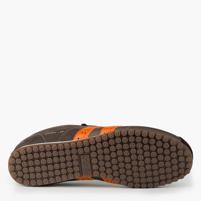 Men's Sneaker Typhoon SP - Dark Brown/Orange