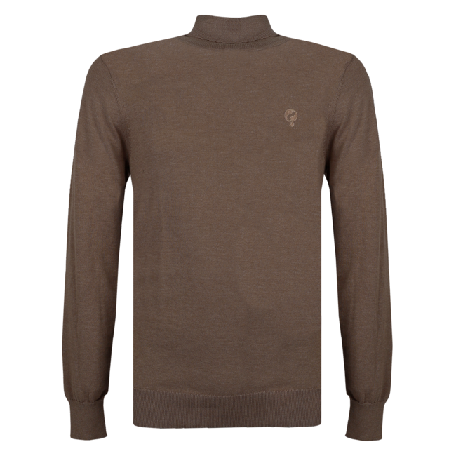 Men's Turtleneck Bennekom - Taupe Melange