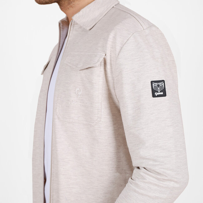 Men's Overshirt Hattem - Sand Melange