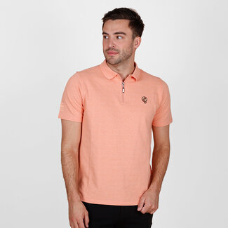Q1905 Men's Polo Zuidland – Light Orange Melange