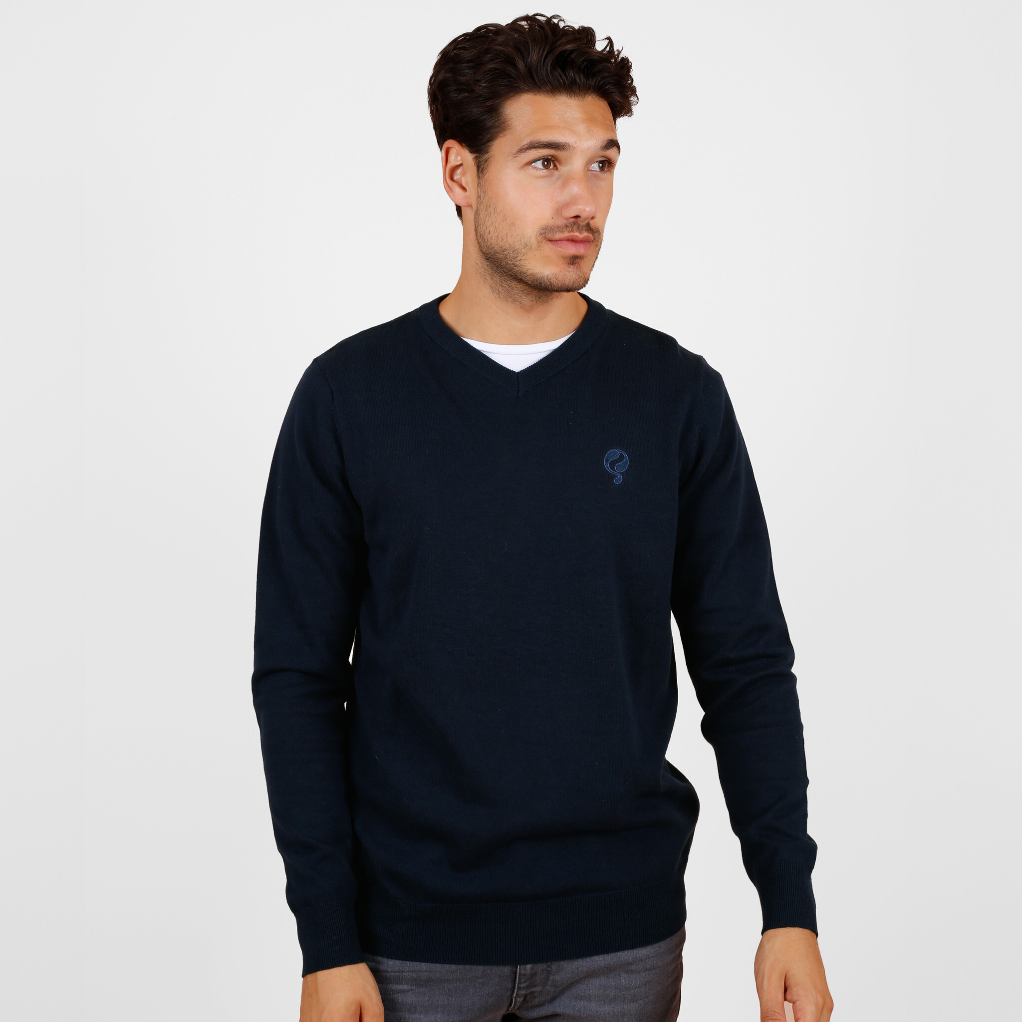 Heren Trui Heemskerk - Donkerblauw afbeelding