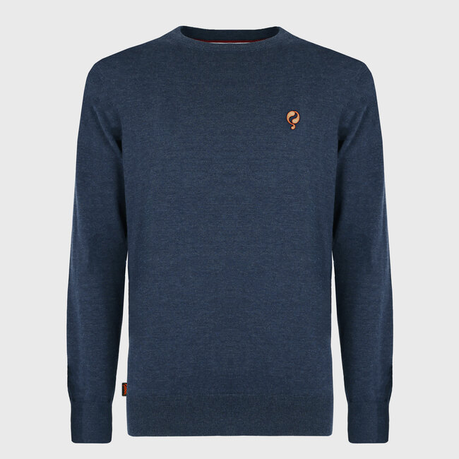 Men's Sweater Felland - Jeans Blue Melange