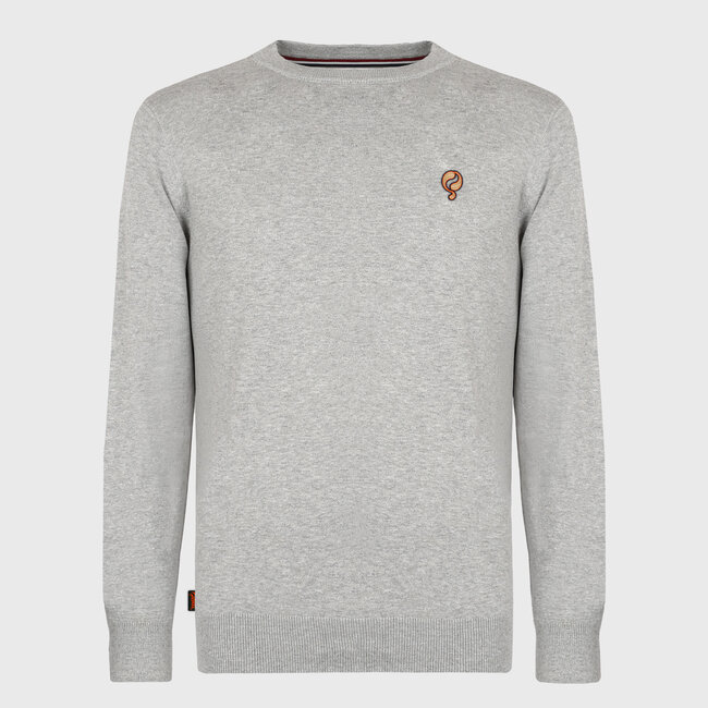 Men's Sweater Felland – Mid Grey Melange