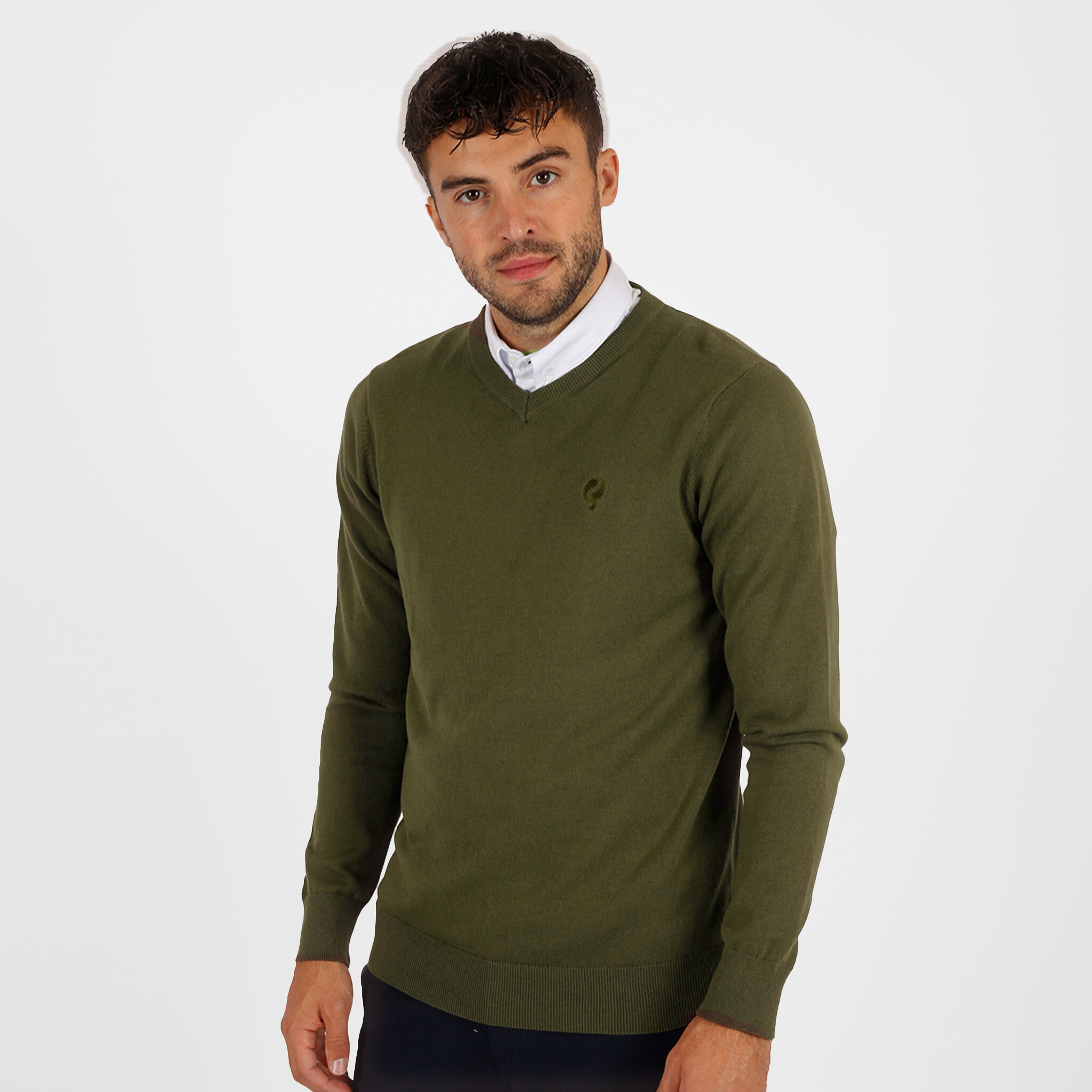 Heren Trui Heemskerk - Leger Groen afbeelding