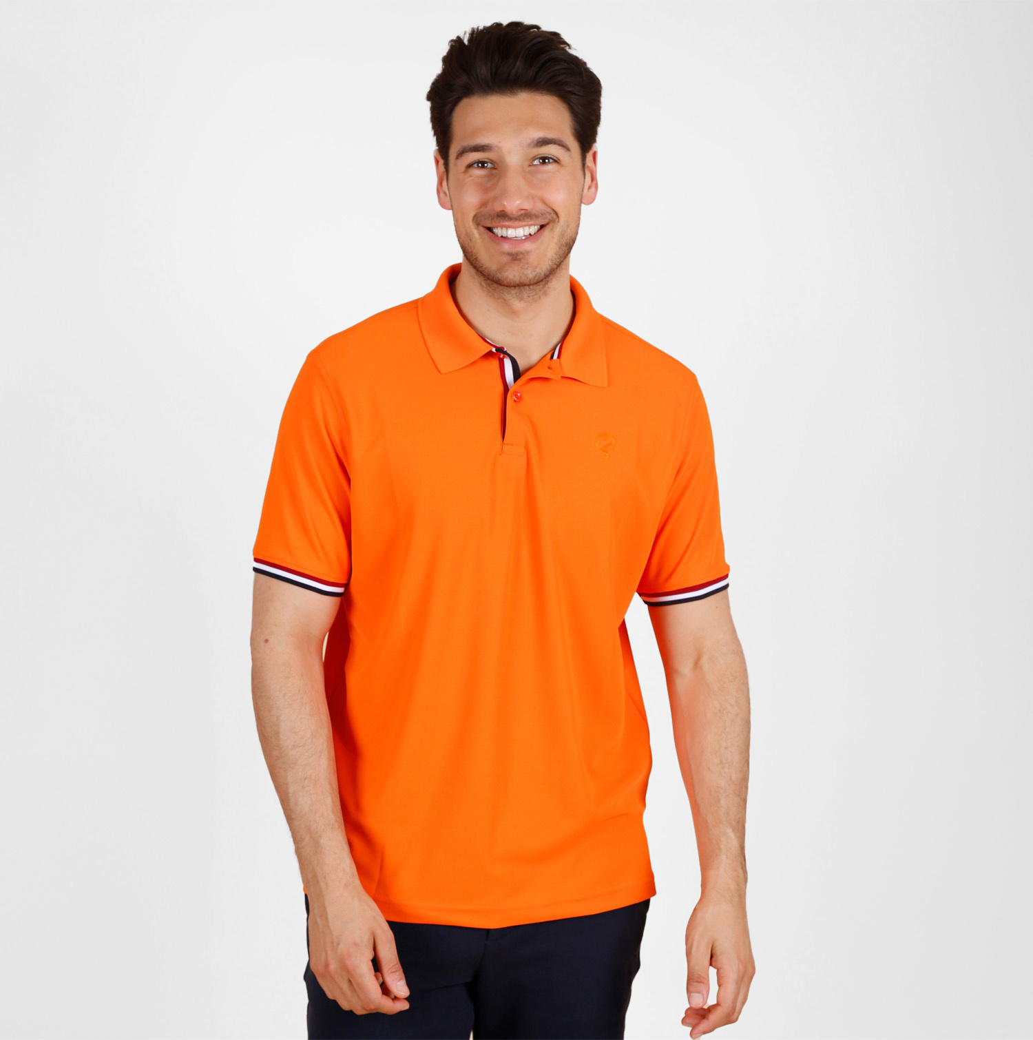 Heren Polo Matchplay | Fris Oranje afbeelding