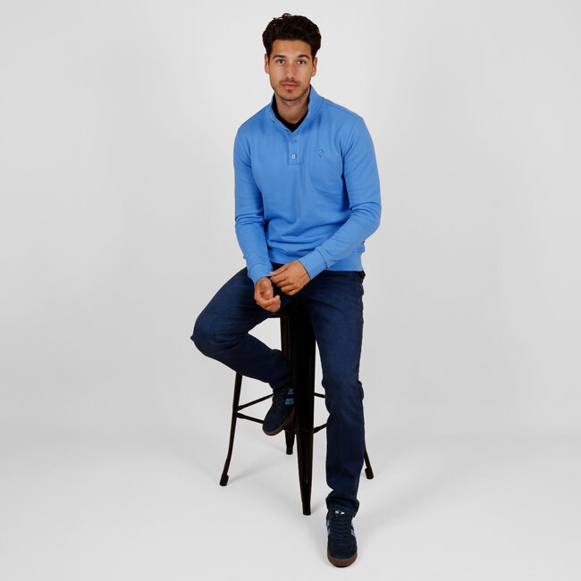 Men's Sweater Plaatsluis - Medium Blue