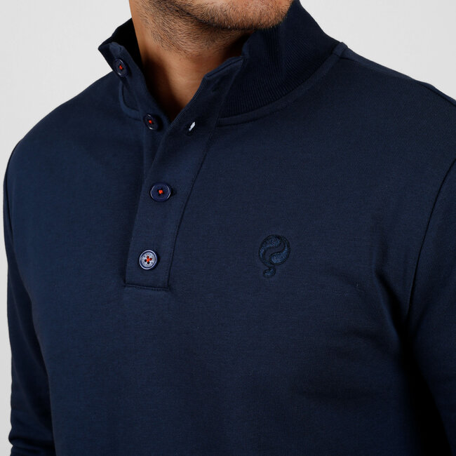 Heren Trui Plaatsluis - Donkerblauw