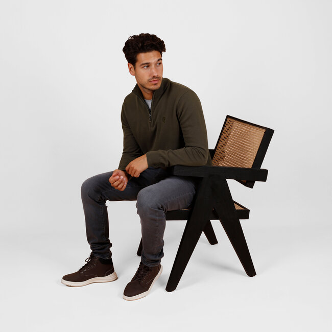 Men's Sweater Kralingen - Army Green