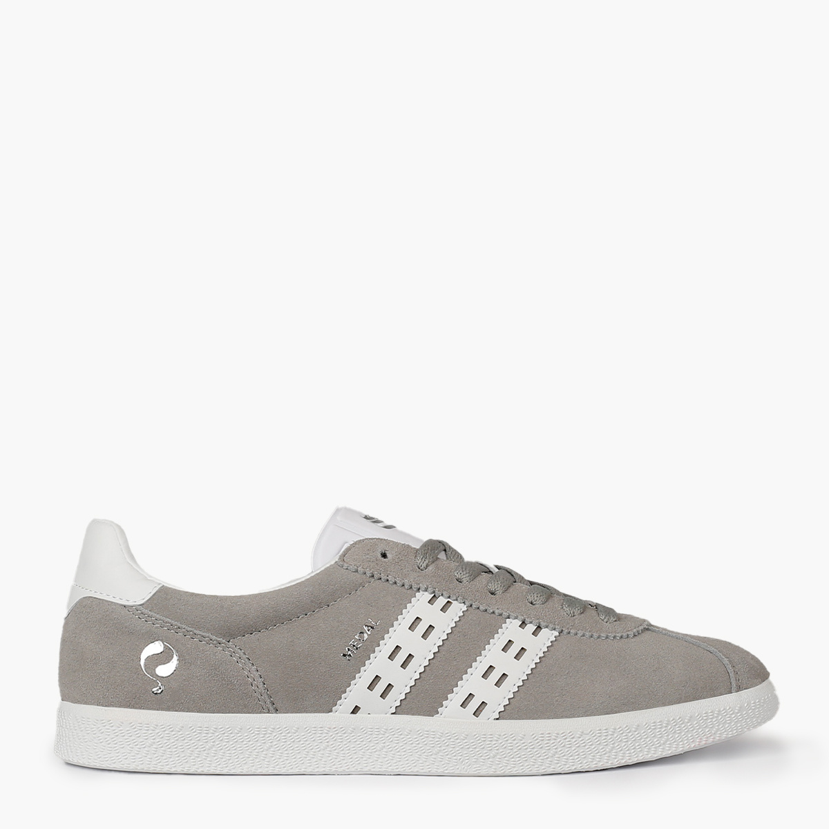 Heren Sneaker Medal | Lichtgrijs/Wit afbeelding