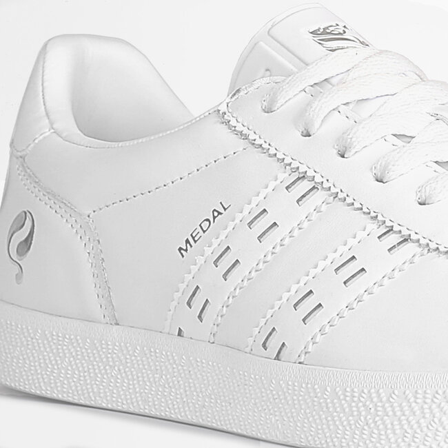 Men's Sneaker Medal - White/White