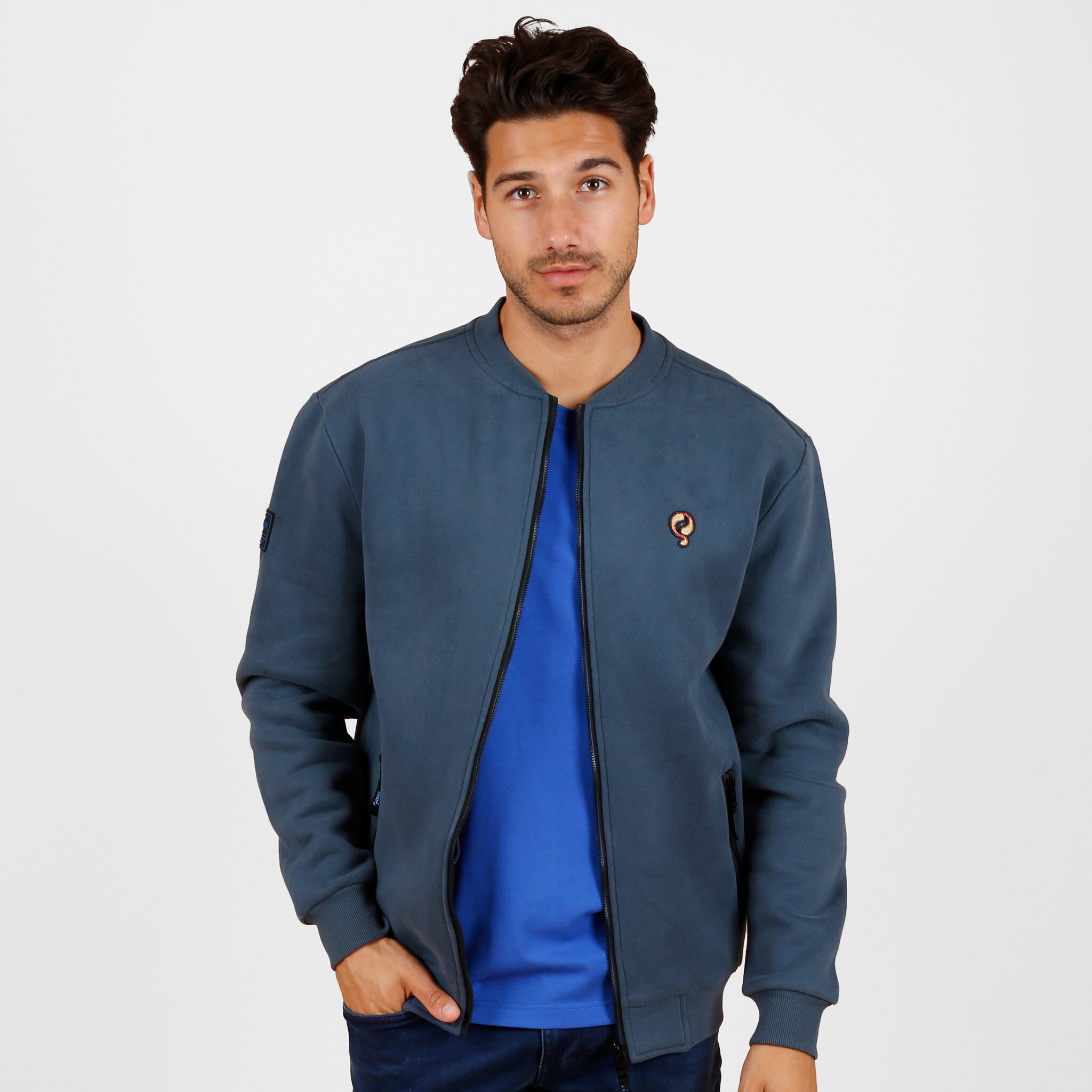 Heren Vest Landgraaf DLX | Denimblauw Marine afbeelding