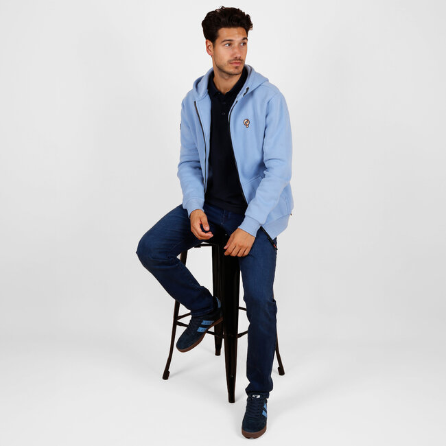 Men's Cardigan Velp DLX - Light Blue