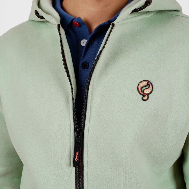 Men's Cardigan Velp DLX - Light Green