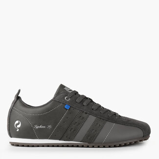 Q1905 Heren Sneaker Typhoon SP - Middengrijs/Koningsblauw