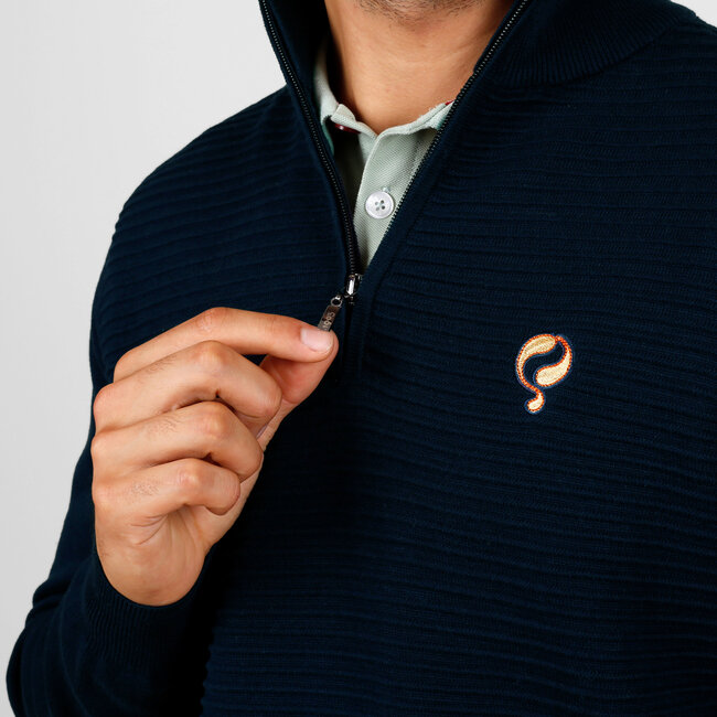 Heren Trui Woudrichem - Donkerblauw