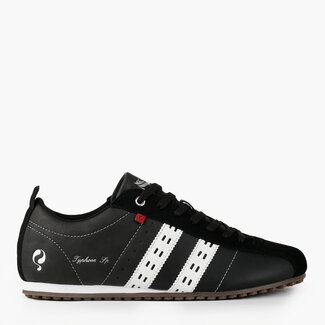 Q1905 Heren Sneaker Typhoon SP - Zwart/Wit/Rood
