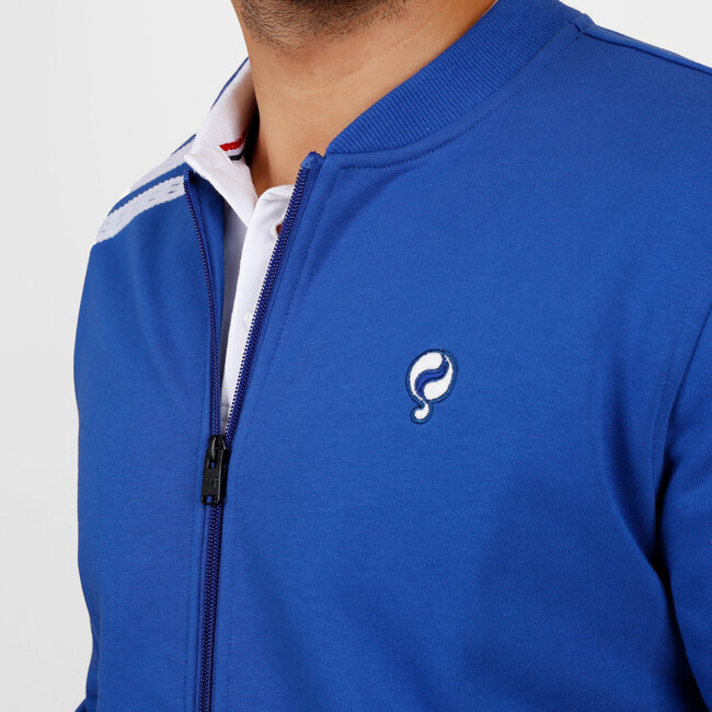 Men's Vest Tirns - Royal Blue