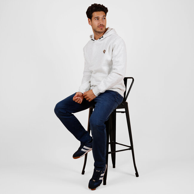 Heren Trui Epe DLX - Wit Melange